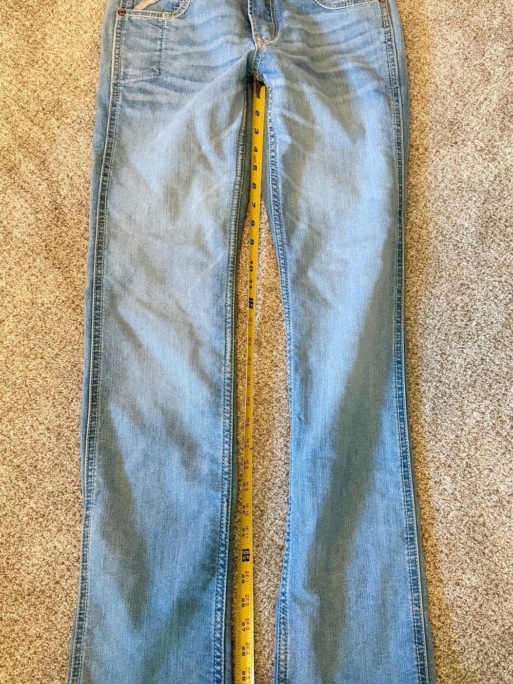 Ariat Light Blue Women's Straight-Leg Jeans